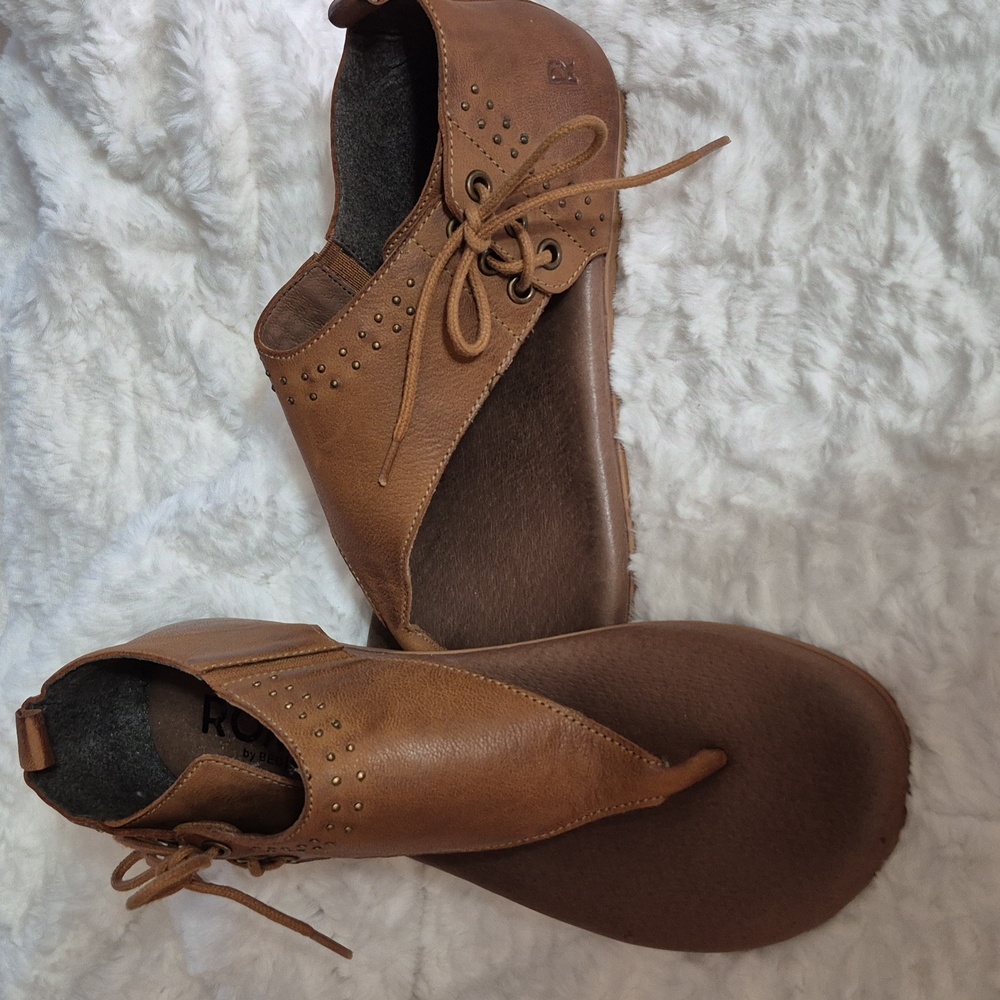Roan by Bed/Stu Brown Leather Gladiator Sandals - Picture 5 of 9